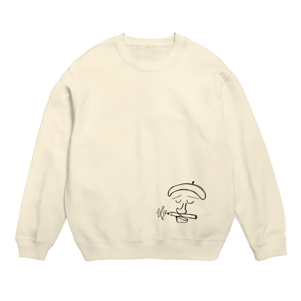 存微の思案 Crew Neck Sweatshirt