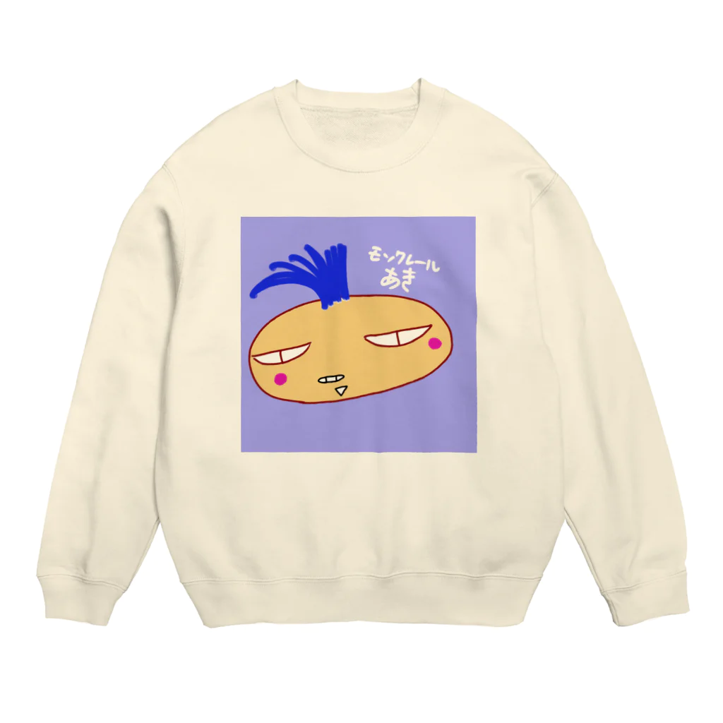 おじじなるらぶの♯💕モンクレールあき🎶💕愛の不時着w Crew Neck Sweatshirt