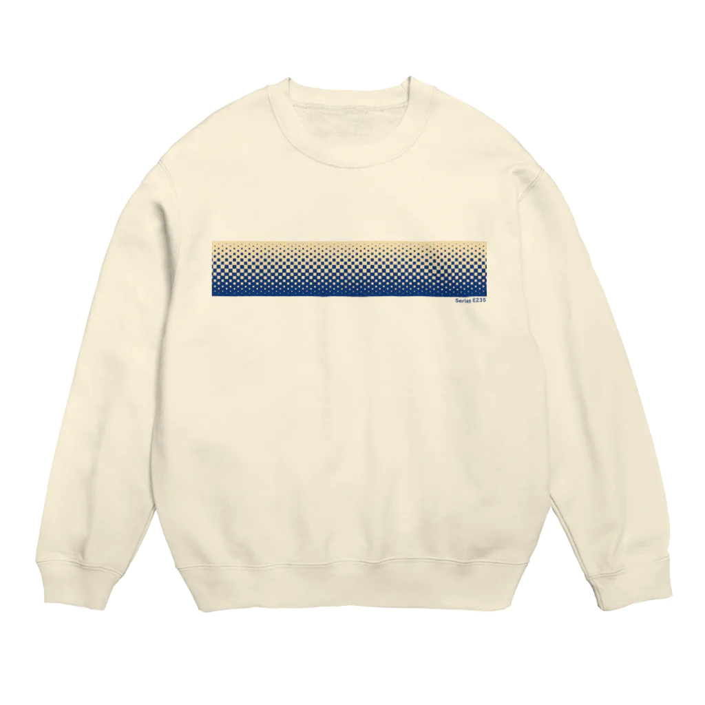 -337-のE235系 横須賀・総武快速線 Crew Neck Sweatshirt