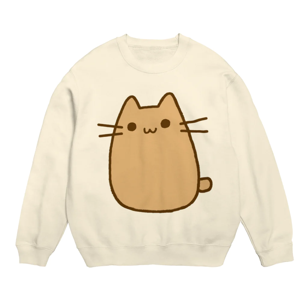 ちびねこ村の猫太さん Crew Neck Sweatshirt