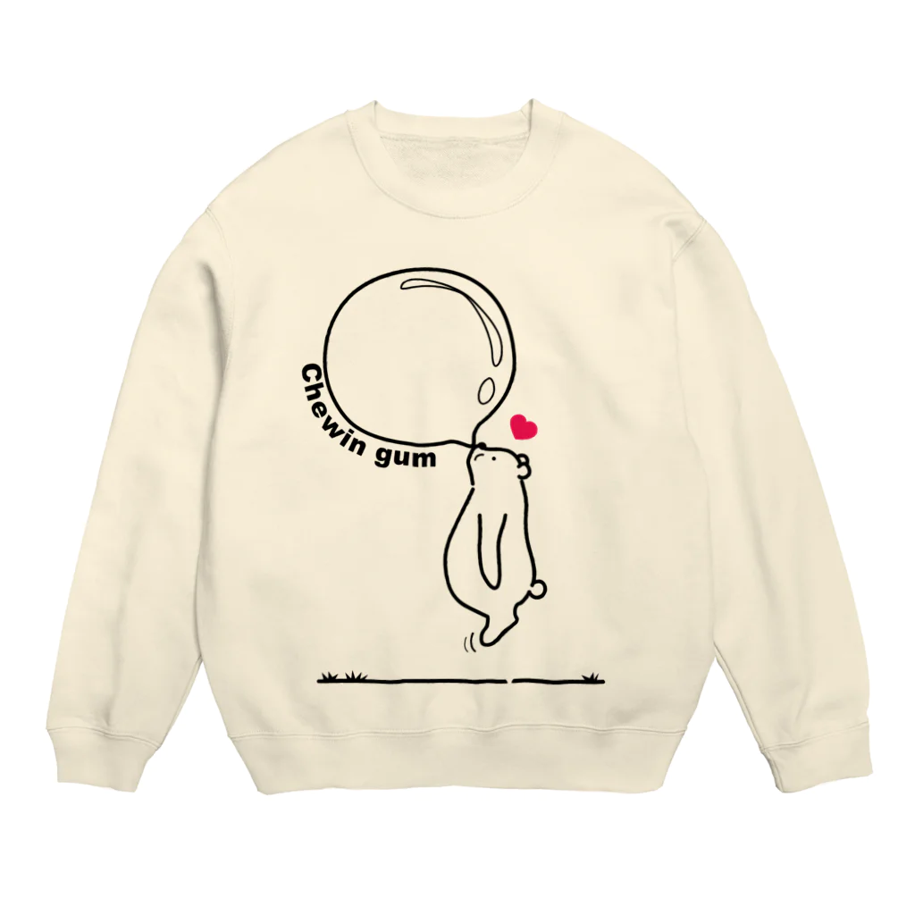 Atelier CのチューインガムとBear Crew Neck Sweatshirt