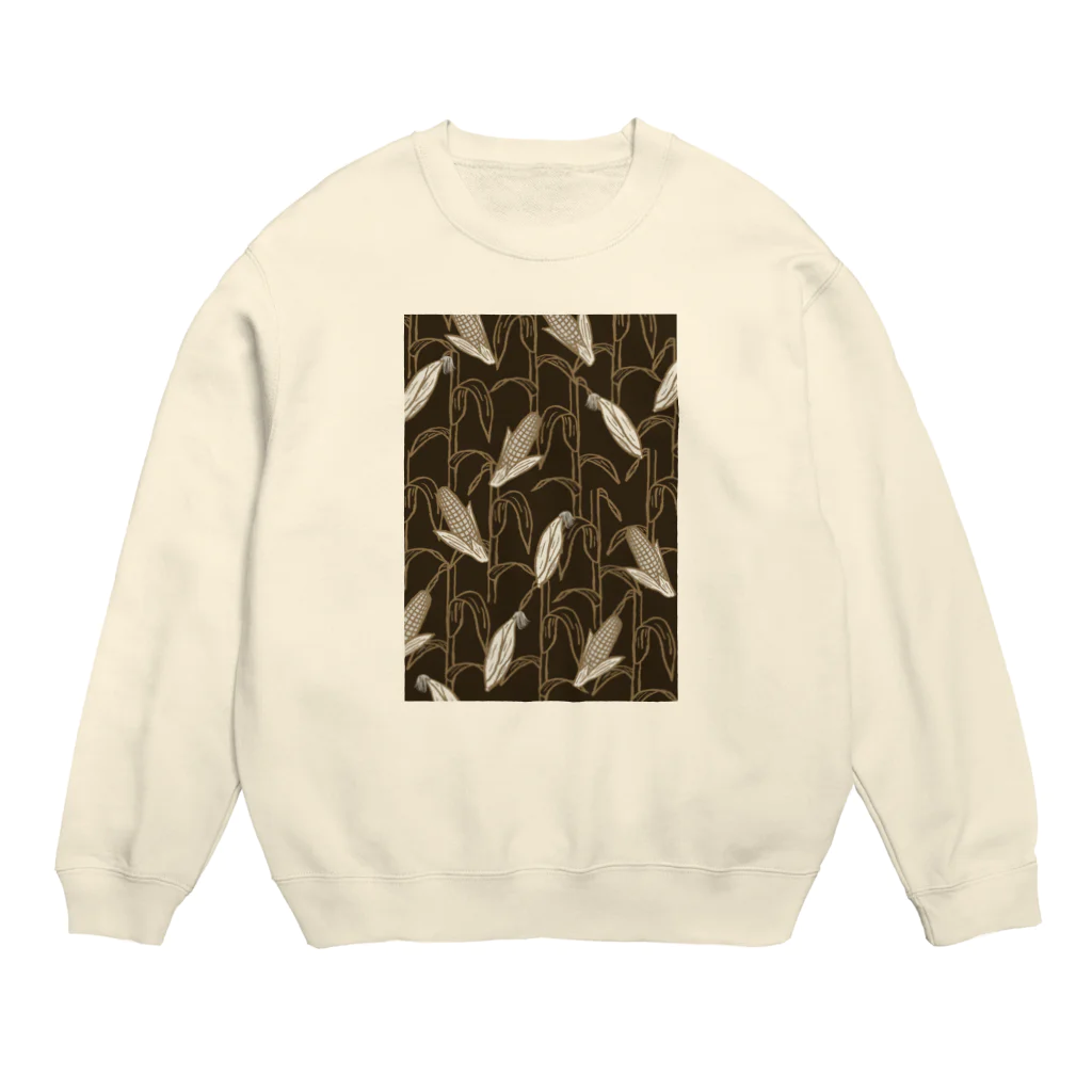 気ままに創作　よろず堂のとうもろこし③ Crew Neck Sweatshirt