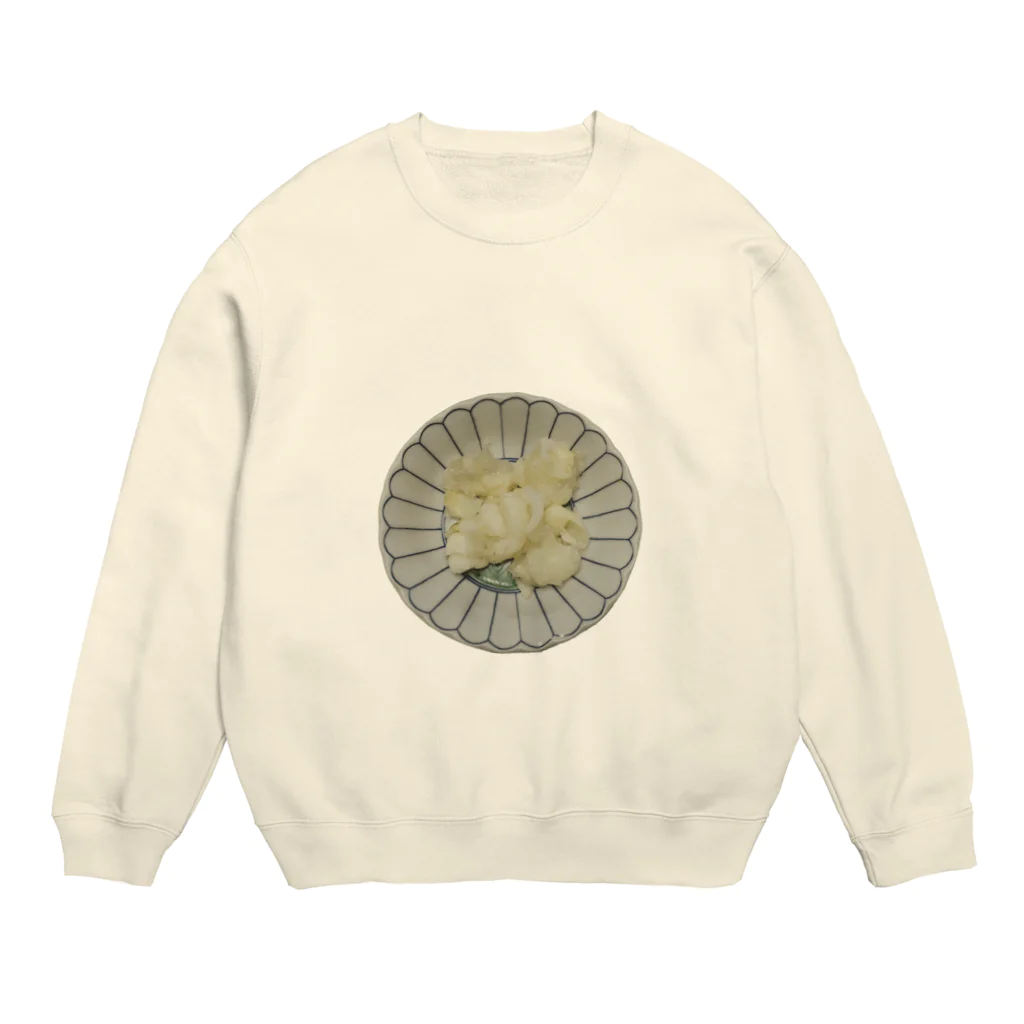 むいみショップの百合根 Crew Neck Sweatshirt