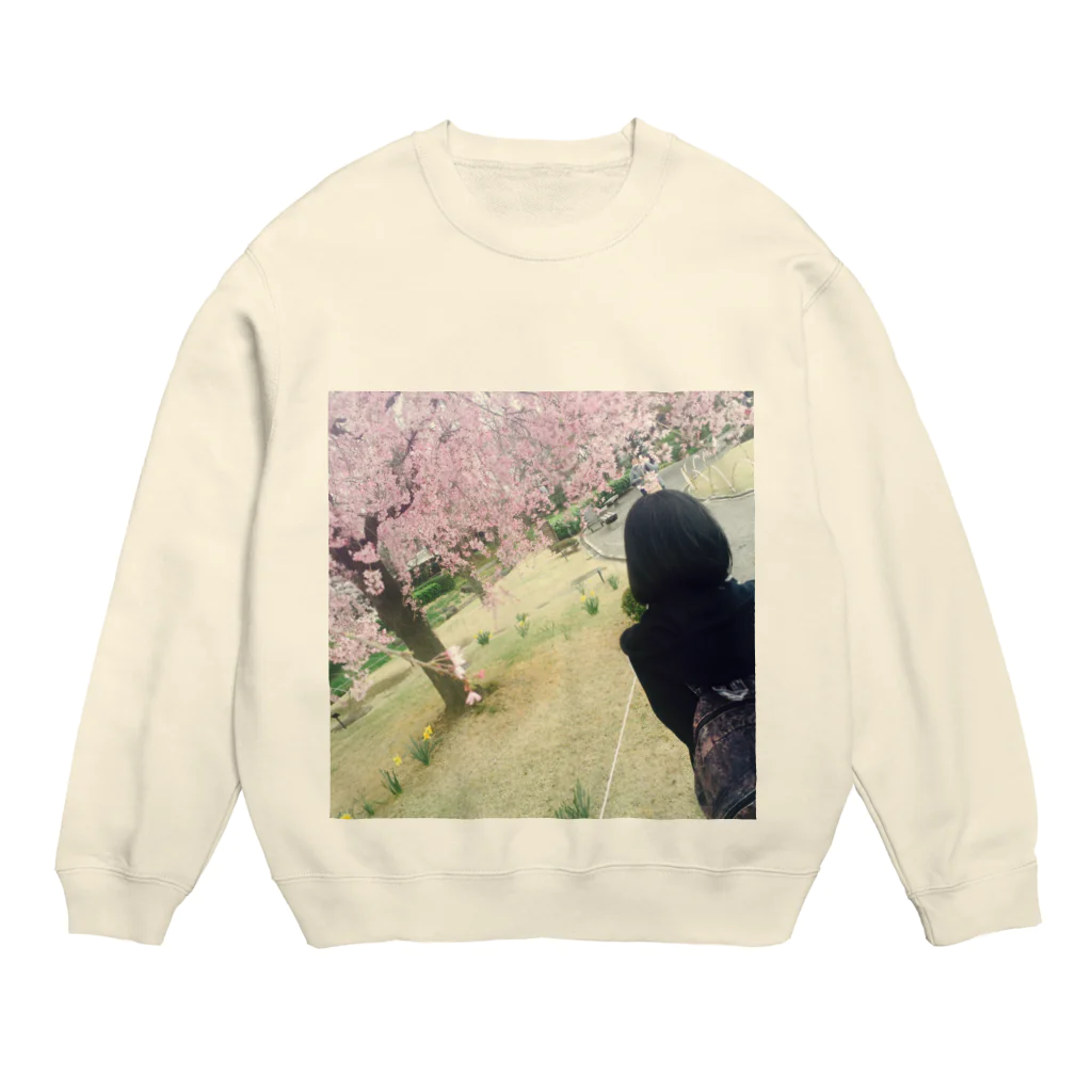 Tente.のSAKURA.2   Crew Neck Sweatshirt