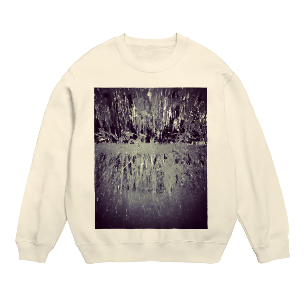 -Chouchou-の氷の壁 Crew Neck Sweatshirt