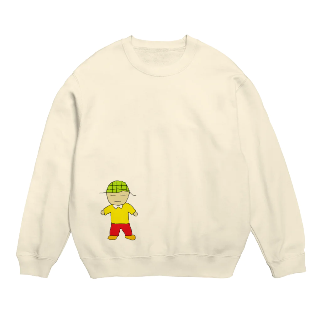 こうすけルームのムクトンくん Crew Neck Sweatshirt