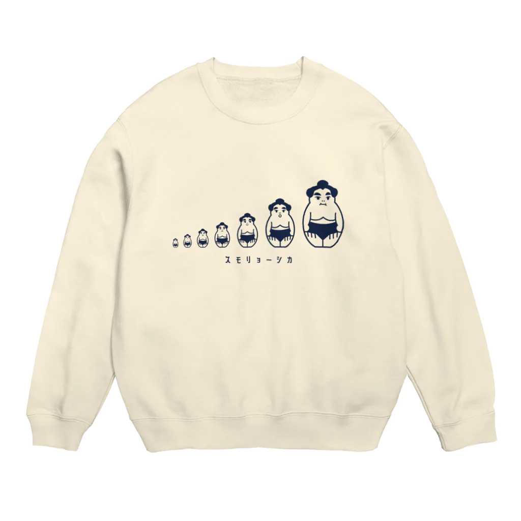 のぐちさきのスモリョーシカ Crew Neck Sweatshirt