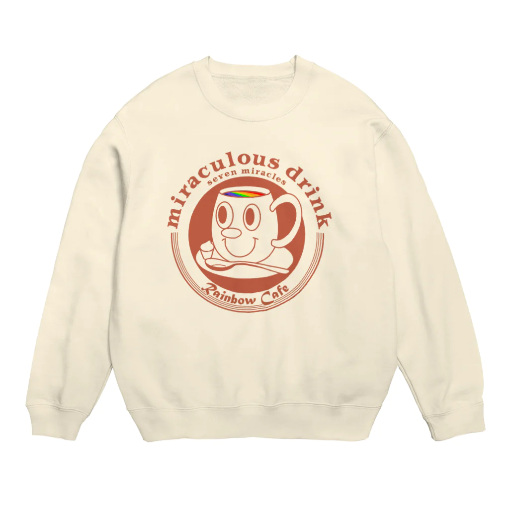 yuccoloの奇跡の飲み物 Crew Neck Sweatshirt