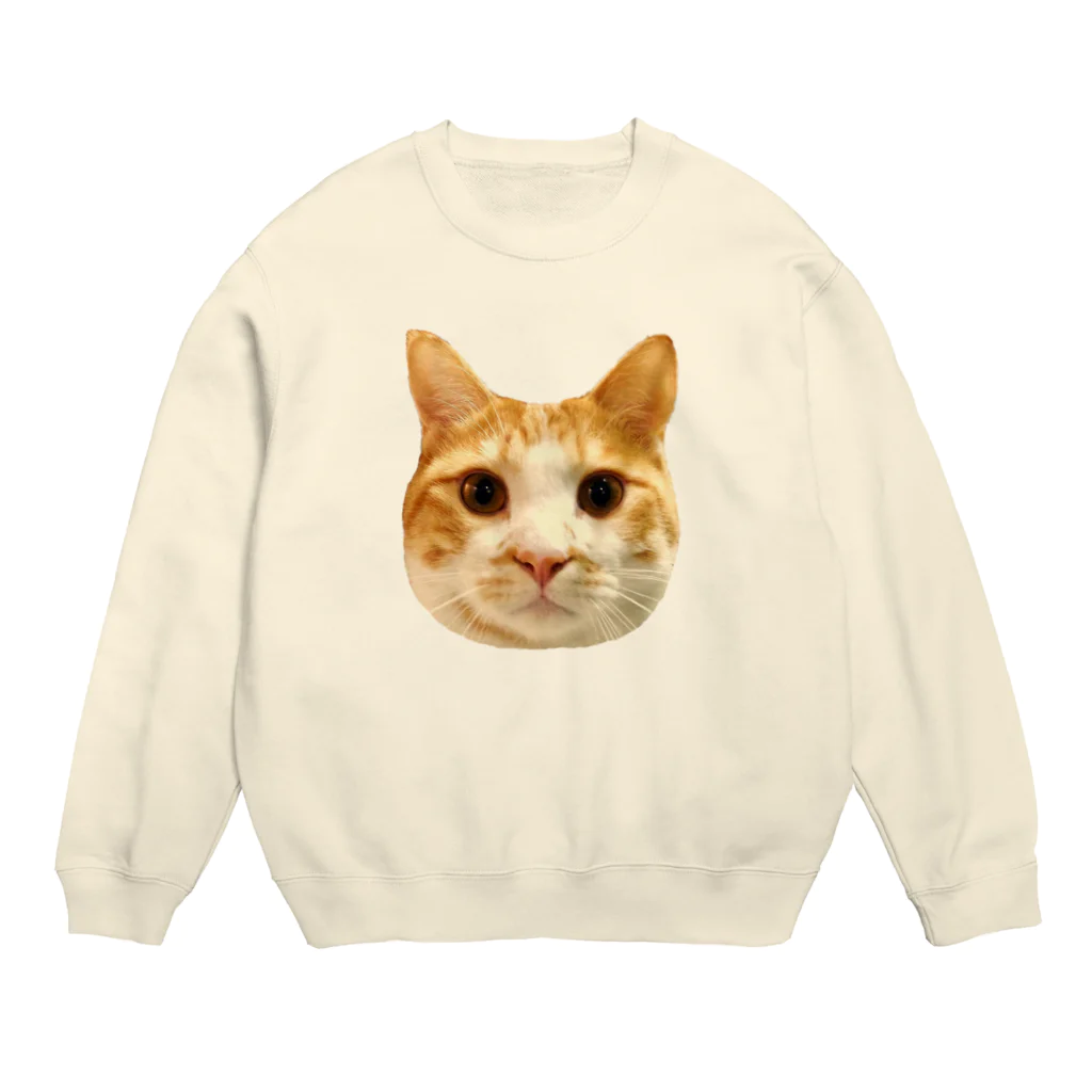 straycatbluesの元気がでる猫みーたろう Crew Neck Sweatshirt