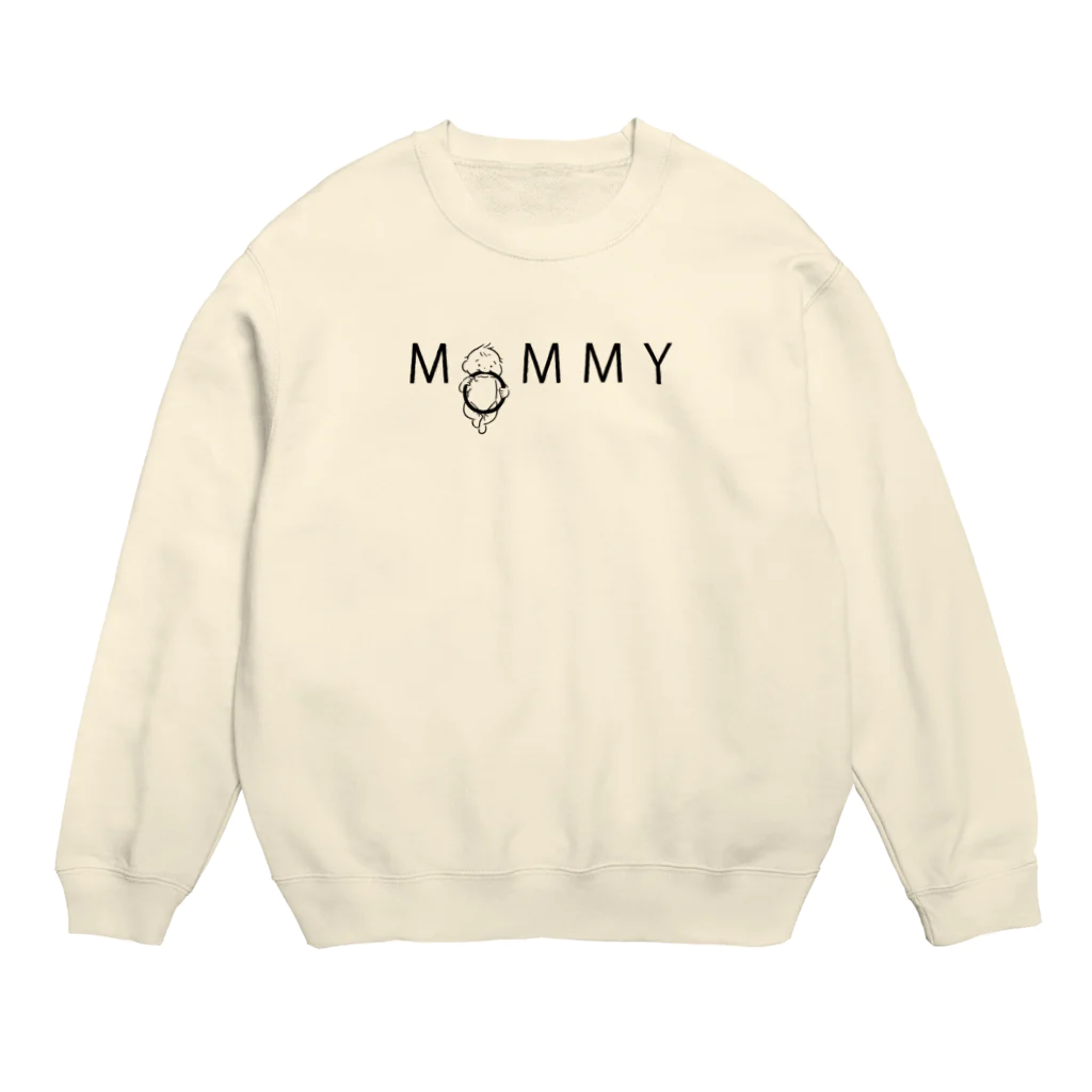 たろう(な気分)屋さんのヤムヤムマミー Crew Neck Sweatshirt