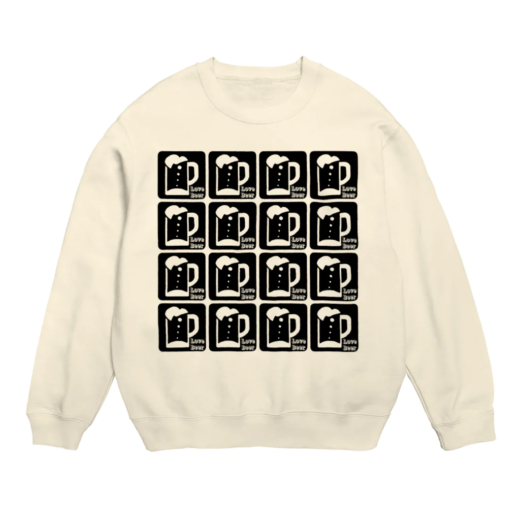 39SのLove Beer Crew Neck Sweatshirt