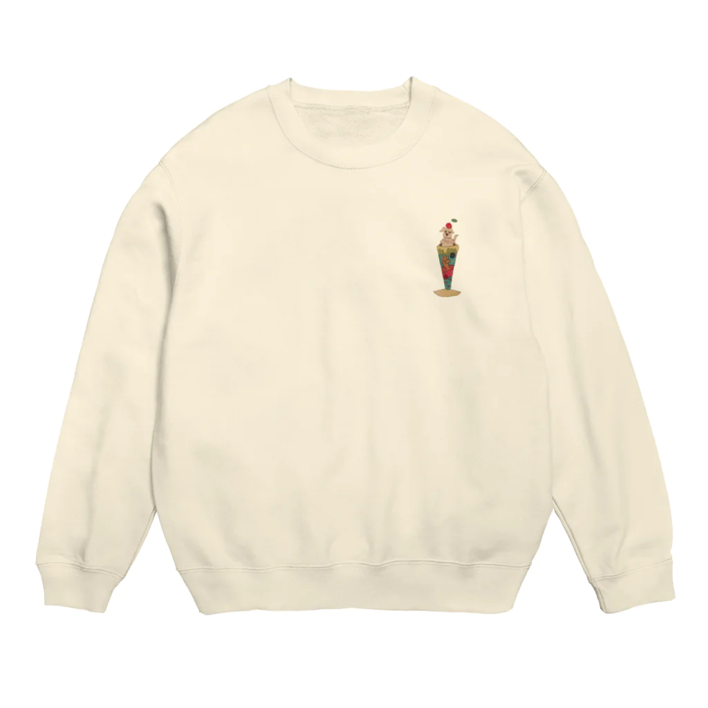 ひみつchocolatierのプリンセスクリーミーショコラ Crew Neck Sweatshirt