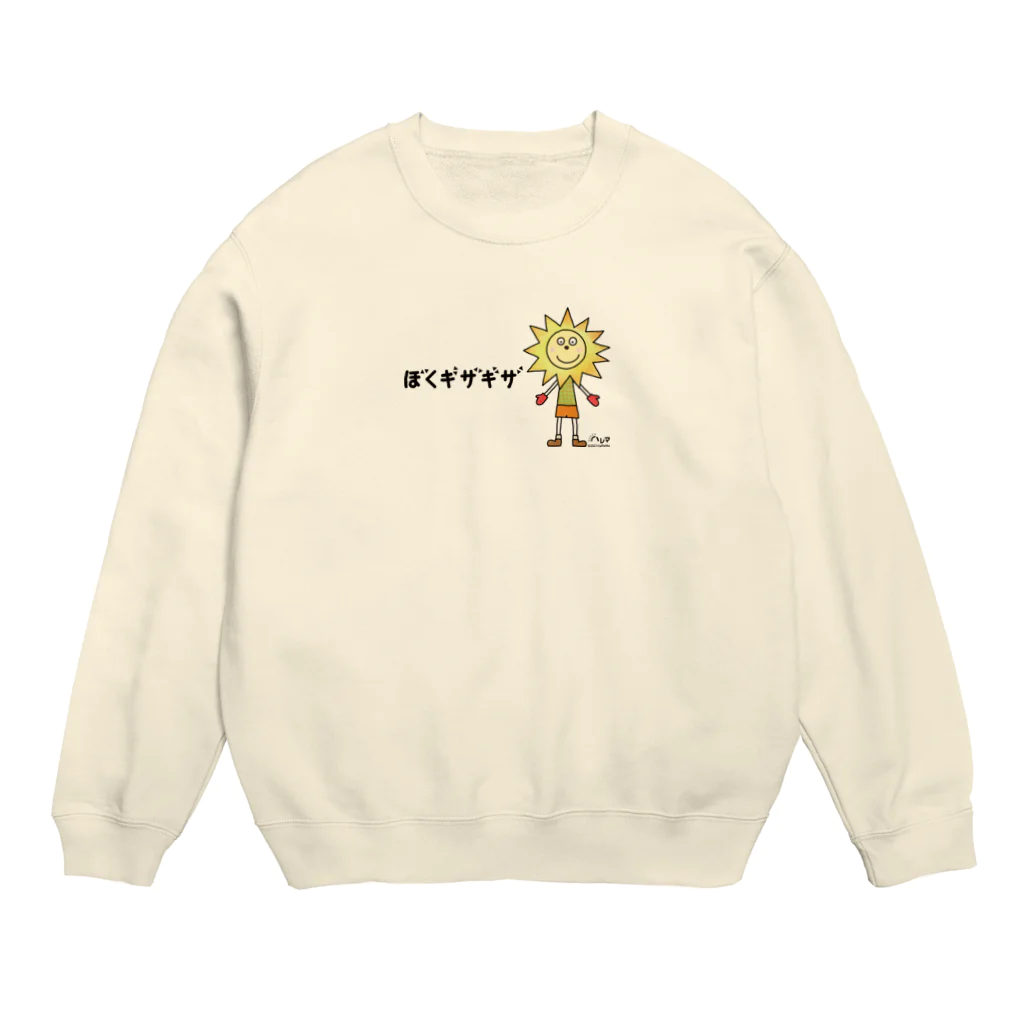 ハレマ ストアのギザギザ（黒文字2） Crew Neck Sweatshirt