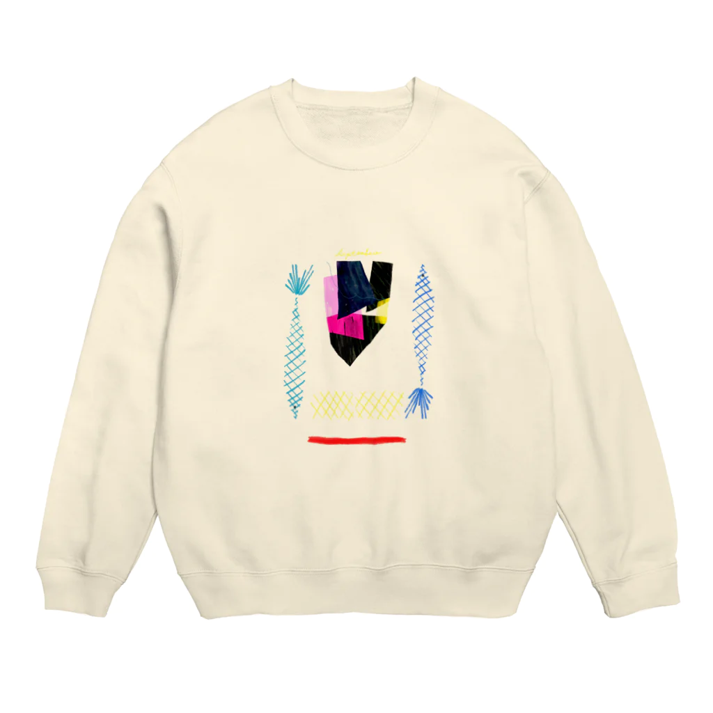 kuroの理紗黒田 Crew Neck Sweatshirt