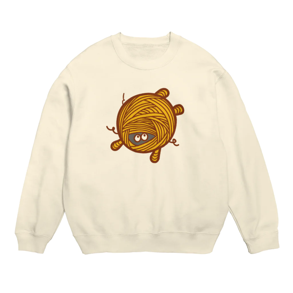 ごごごごりらのんだま君 Crew Neck Sweatshirt