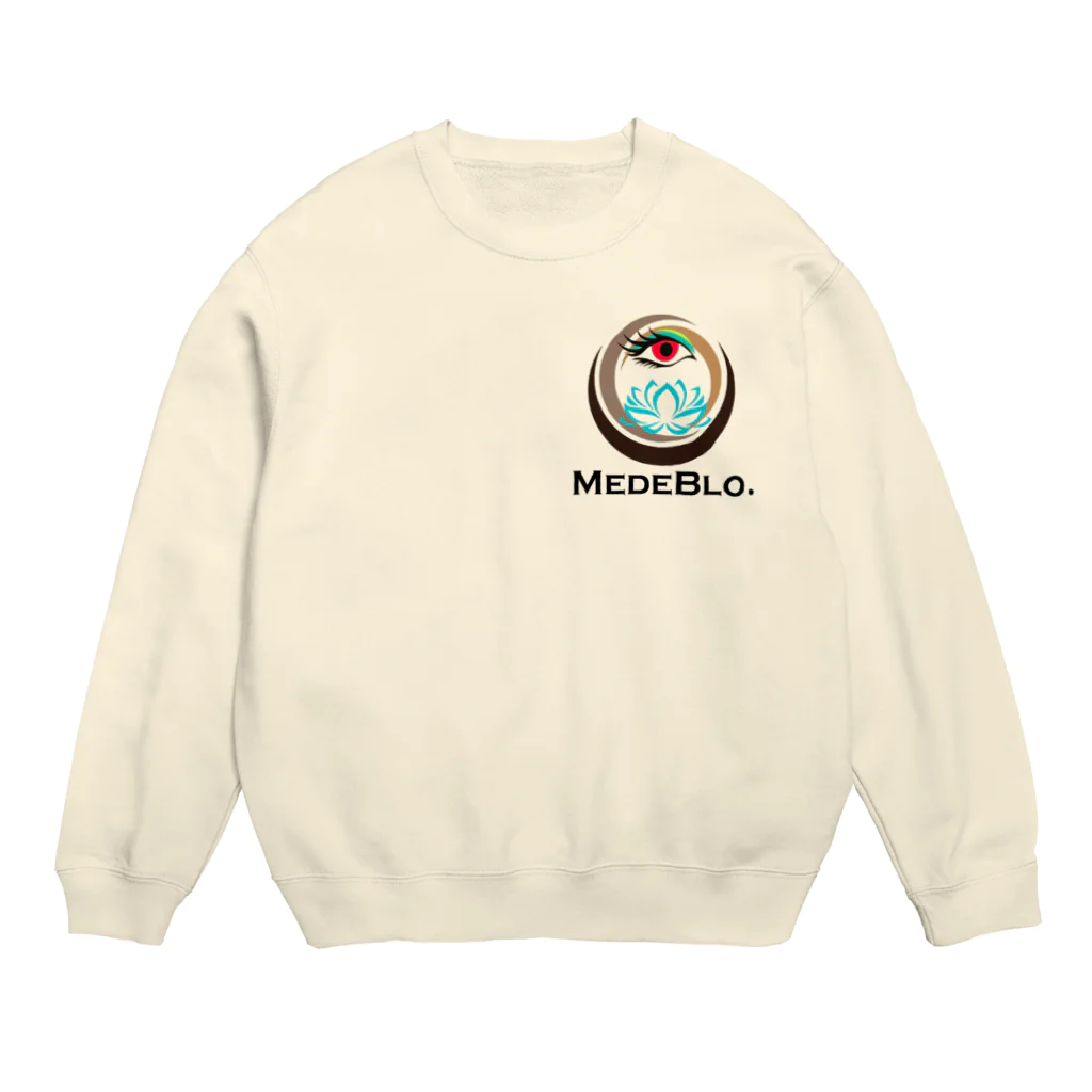 めでたいのフリーメイソンパクリロゴ（めでブロVer.） Crew Neck Sweatshirt