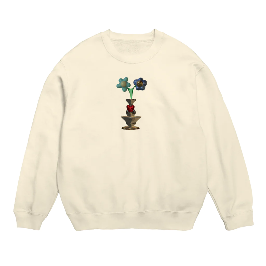 S2kun ハートくん SHOPのHeart-kun Crew Neck Sweatshirt