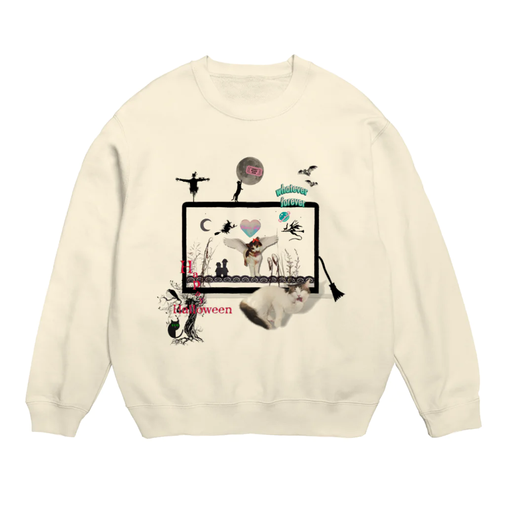 𝙈𝙊𝙈𝙊'𝙨 𝙎𝙝𝙤𝙥のHappy Halloween #03 Crew Neck Sweatshirt