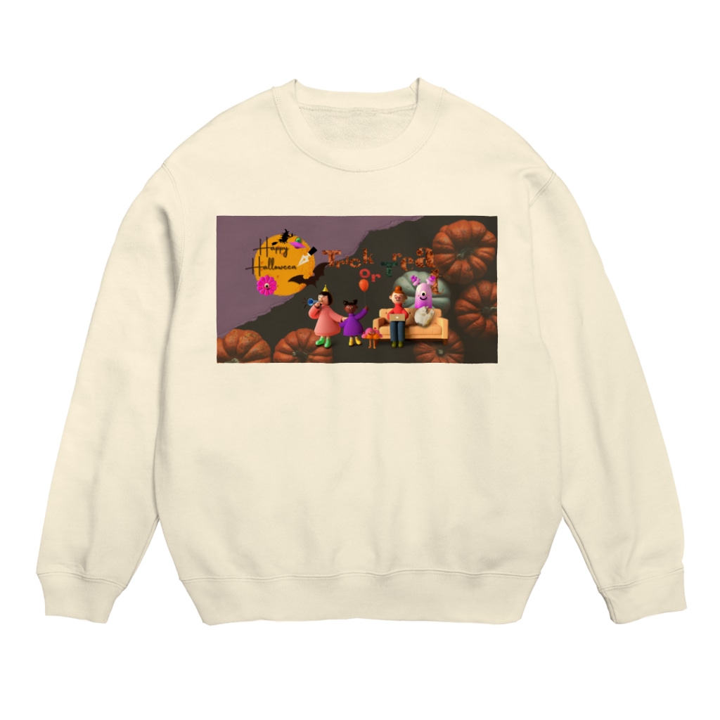 𝙈𝙊𝙈𝙊'𝙨 𝙎𝙝𝙤𝙥のHappy Halloween #05 Crew Neck Sweatshirt