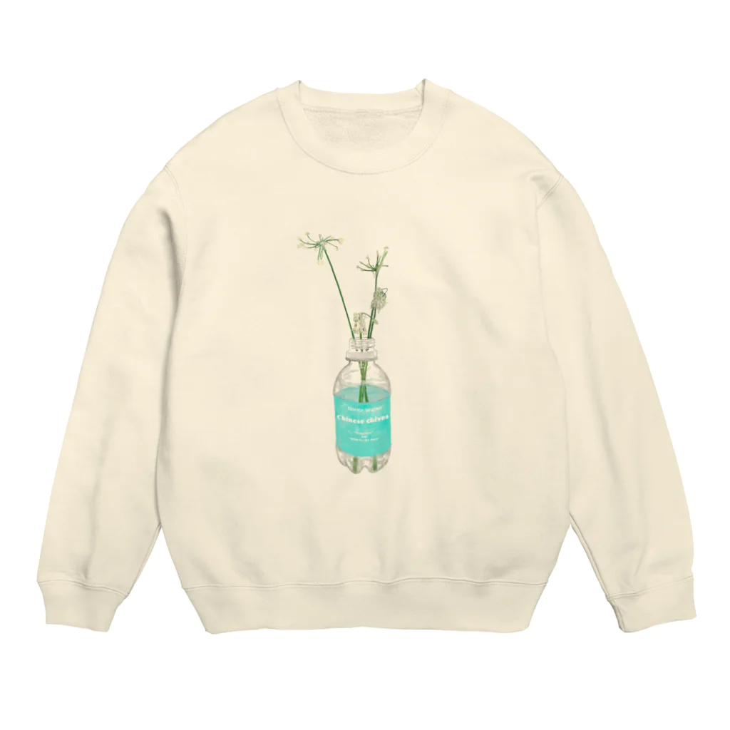 のんつ屋のニラ Crew Neck Sweatshirt