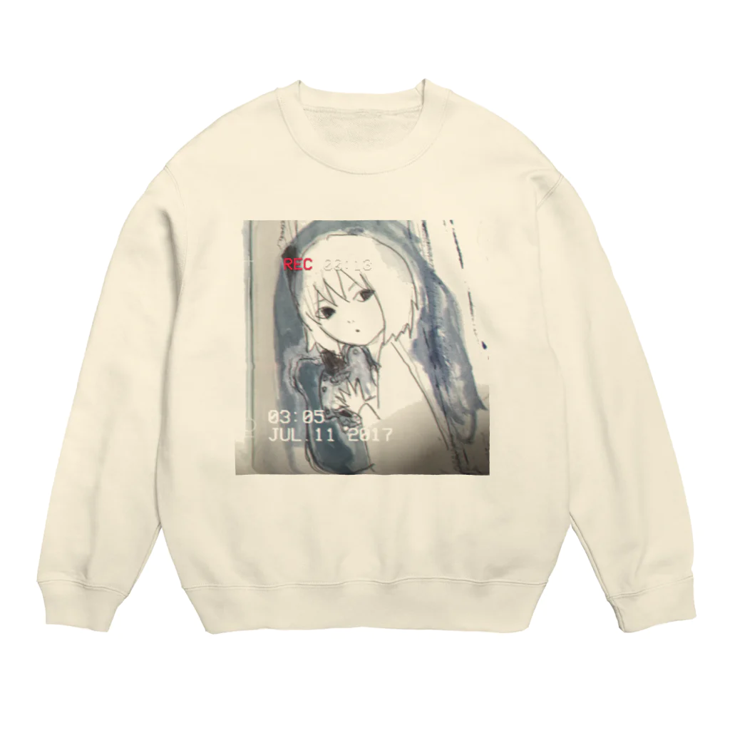 すずかのスズリ♪のさよならｍｉｚｕｉｒｏキャスター Crew Neck Sweatshirt