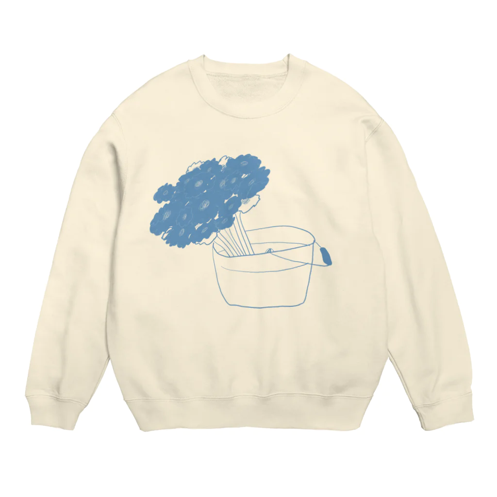 hhohhonicoのbucket of bouquet Crew Neck Sweatshirt