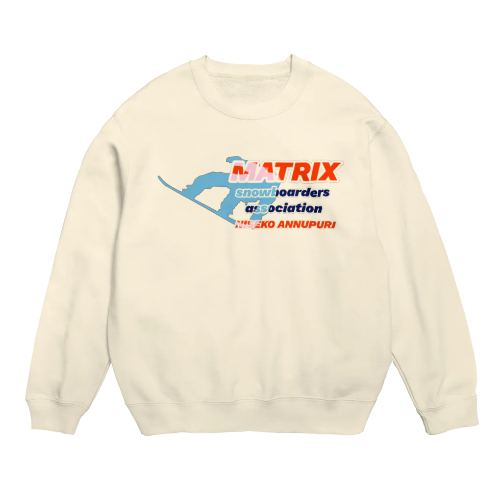 翼spirit 【翼スピリット】のMATRIX snowboards association Crew Neck Sweatshirt