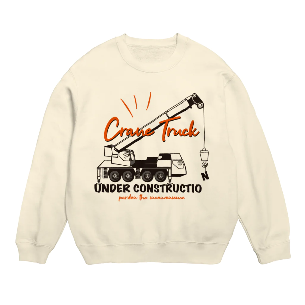 The_worcarsのクレーン！ Crew Neck Sweatshirt