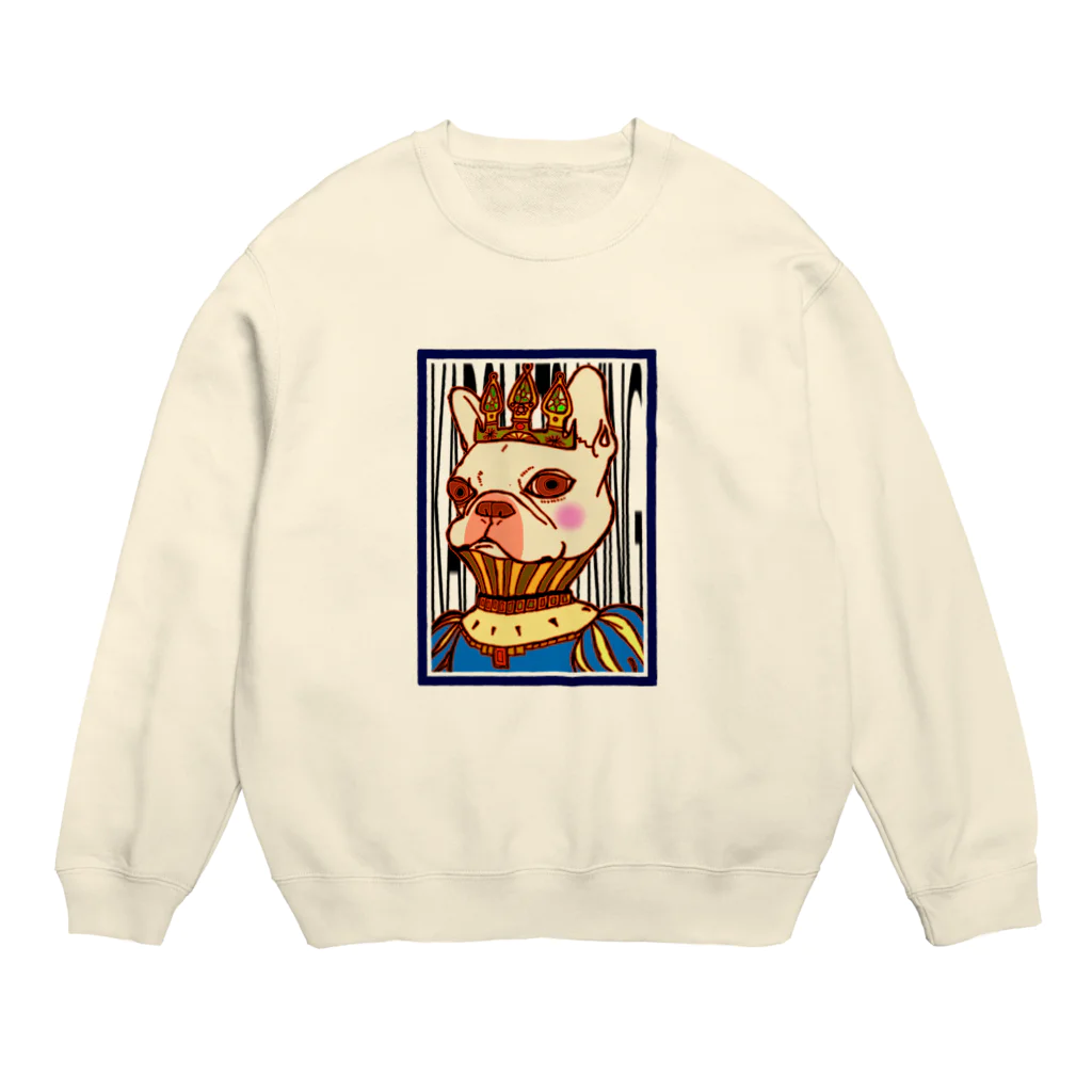 ブーミー(boomy)の門松貴族　王の肖像画 Crew Neck Sweatshirt