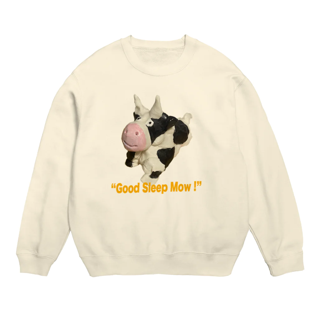 sleepinsideのGood  Sleep Mow!! Crew Neck Sweatshirt