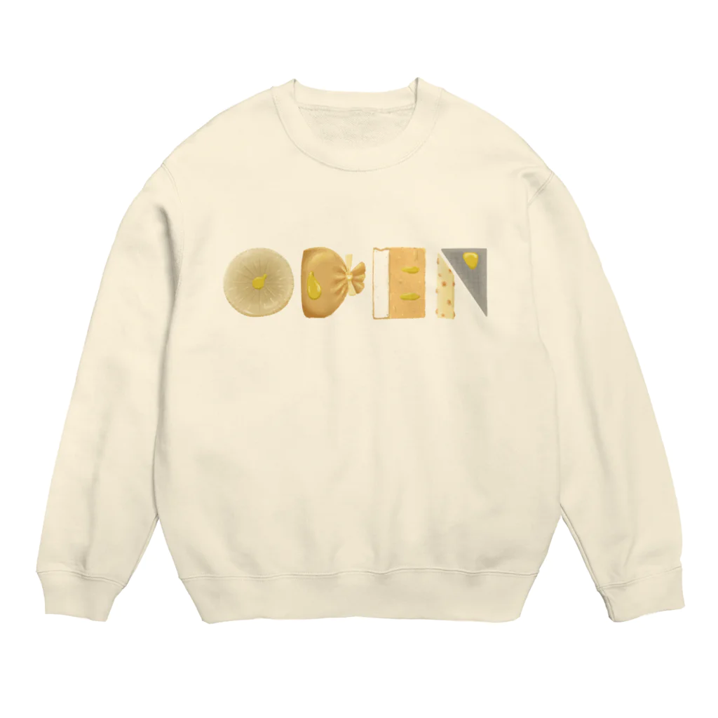 スロータイプ書店 Slowtype Booksのおでん ODEN 234 Crew Neck Sweatshirt