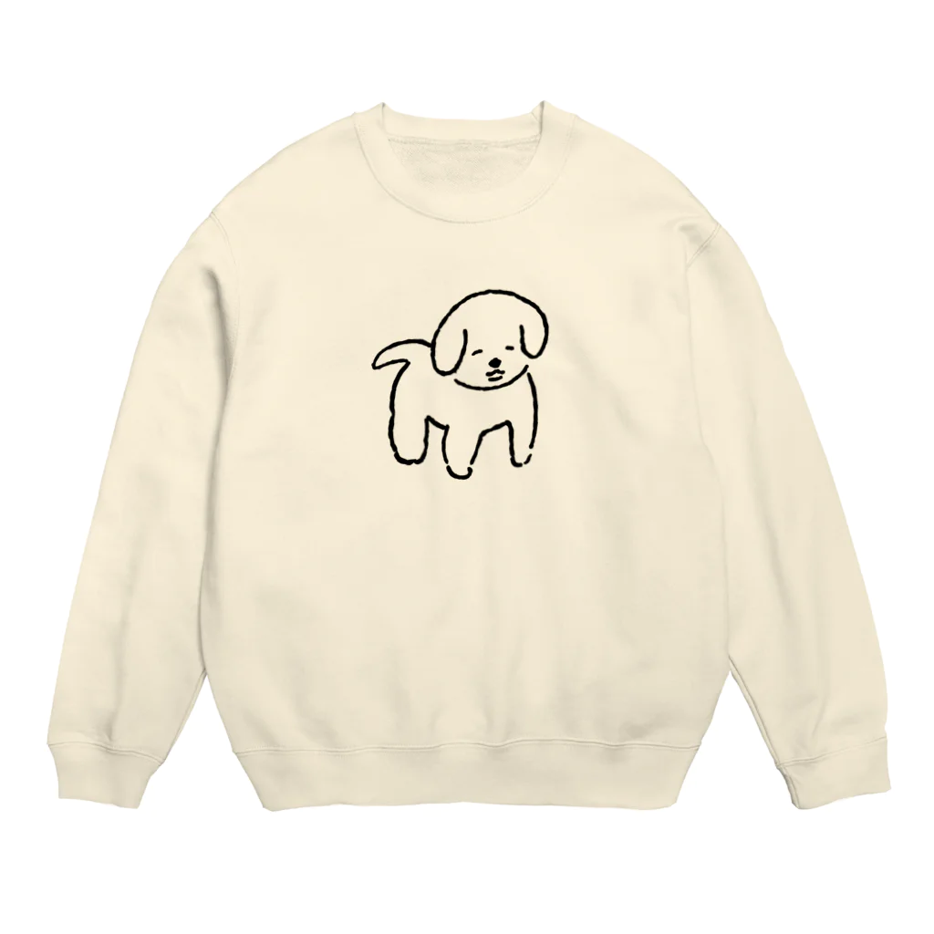 六百田商店°（ろっぴゃくだしょうてん）のにっこり犬くん Crew Neck Sweatshirt