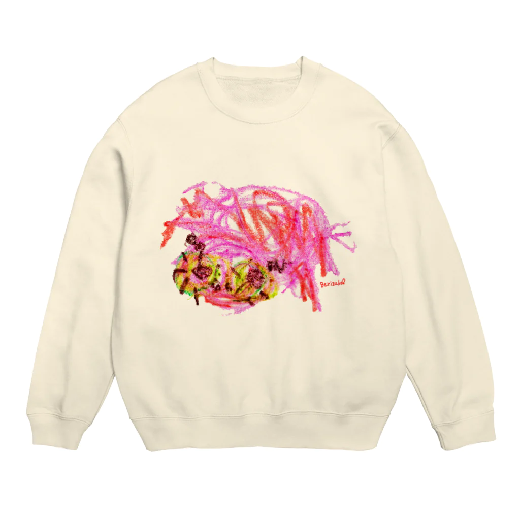 BenizakeのBugs series -spider- Crew Neck Sweatshirt