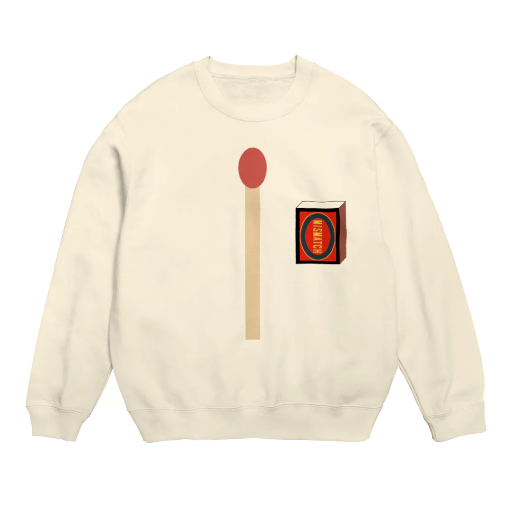 shechewsのミスマッチ Crew Neck Sweatshirt