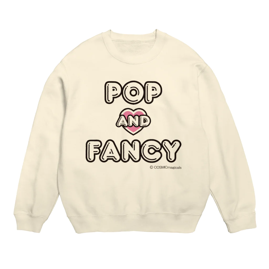 COSMICmagicalsのPOP AND FANCY もも Crew Neck Sweatshirt