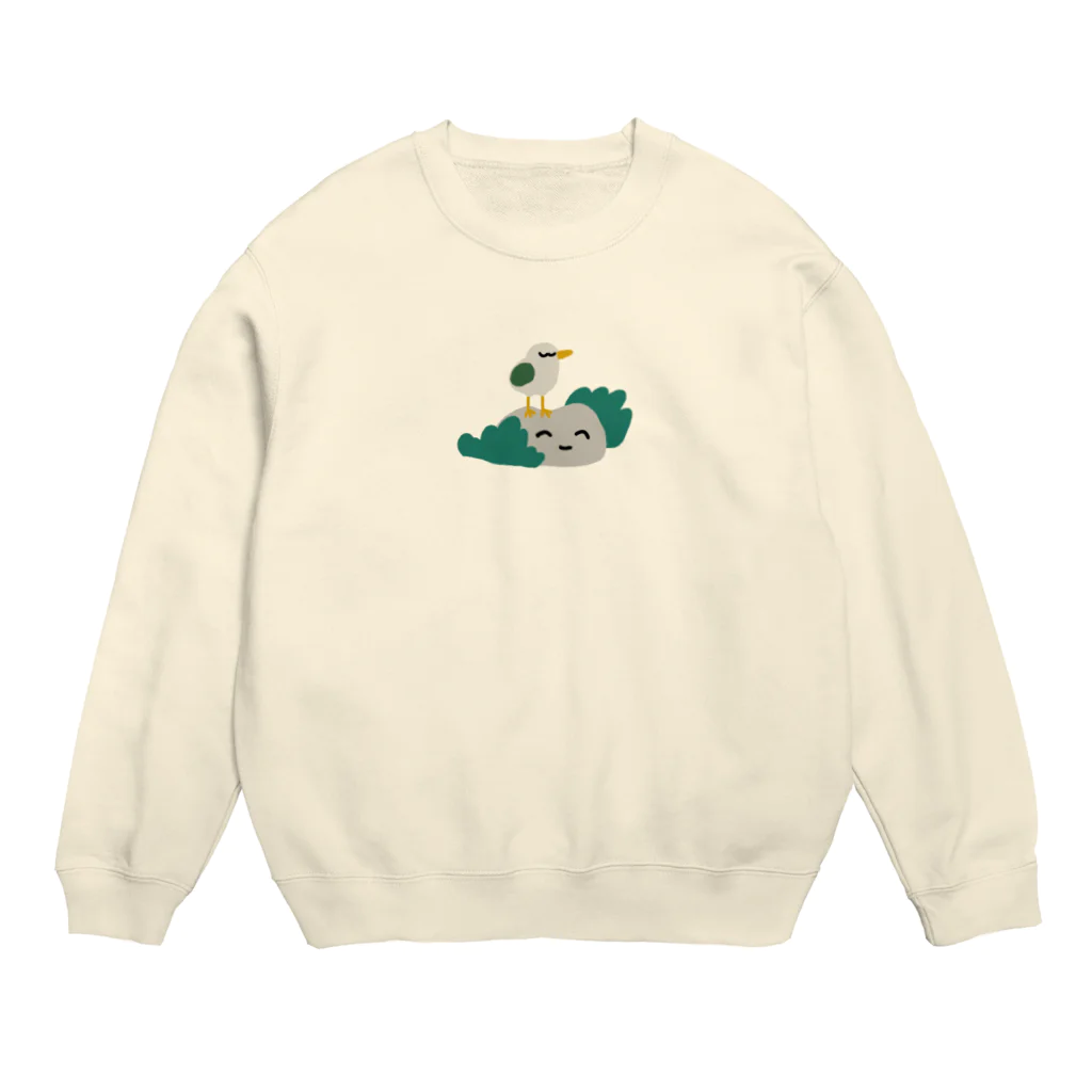 𝑮𝑶𝑻𝑶𝑼🐦のひなたぼっこ Crew Neck Sweatshirt