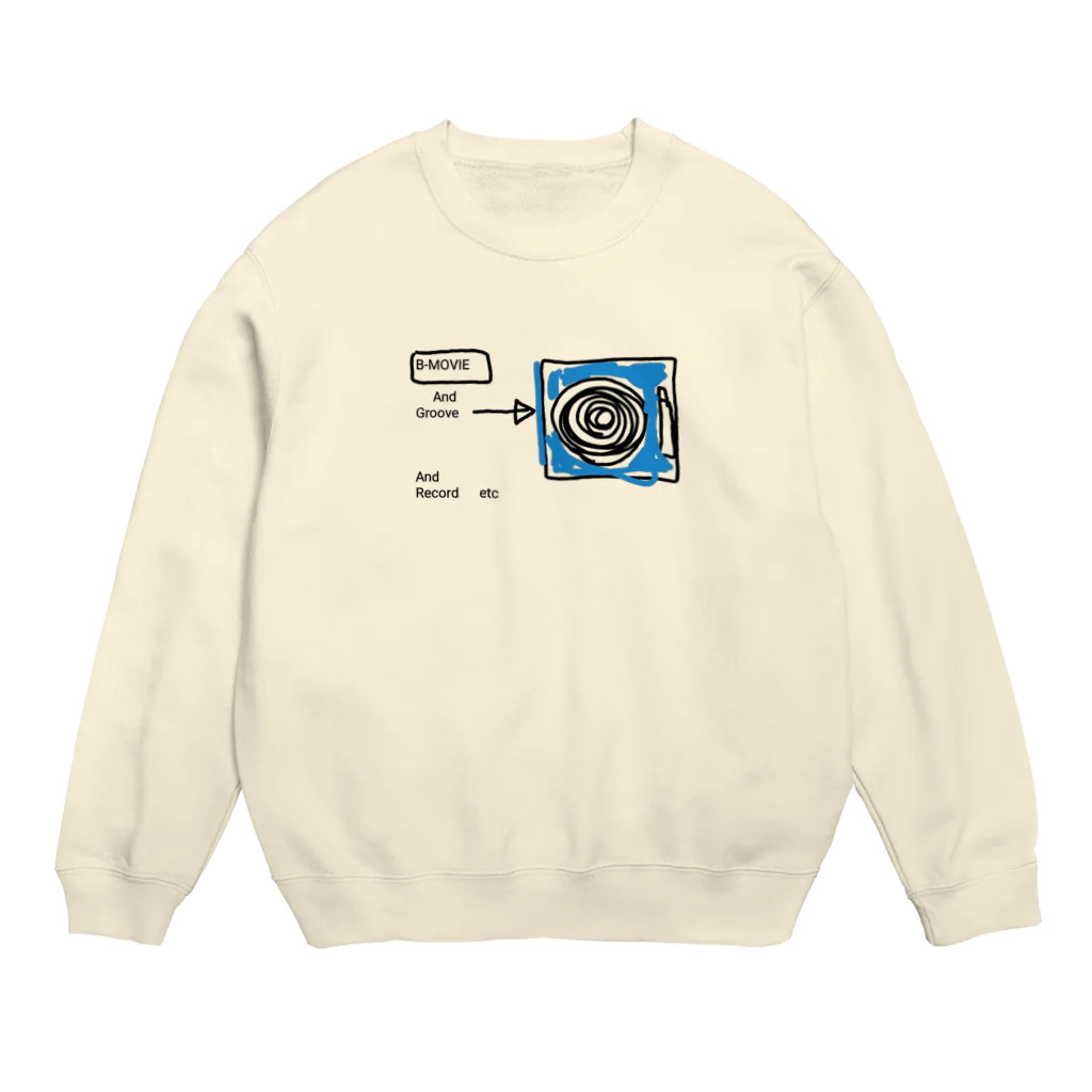 B-MOVIEのand  groove Crew Neck Sweatshirt