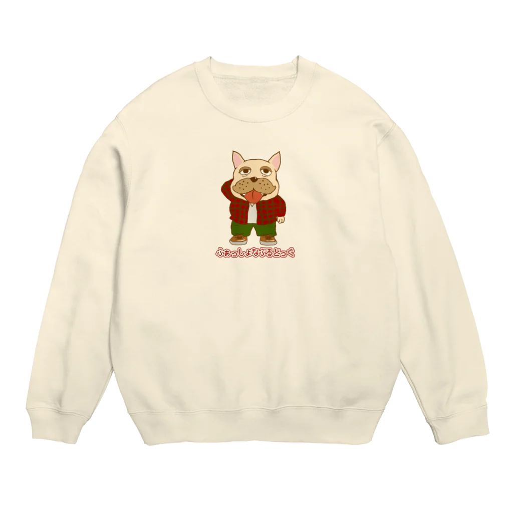 N's Creationのふぁっしょなぶるどっぐ3 Crew Neck Sweatshirt