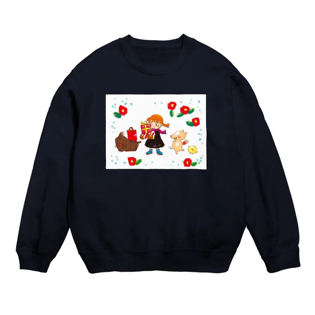 ポカホッカのモップ犬こと、コモンドール Crew Neck Sweatshirt