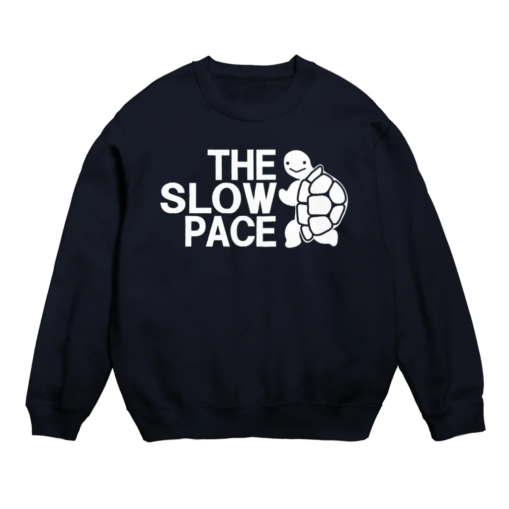 モルTのTHE SLOW PACE　ザ・スローペース　カメ　2018夏モデル Crew Neck Sweatshirt