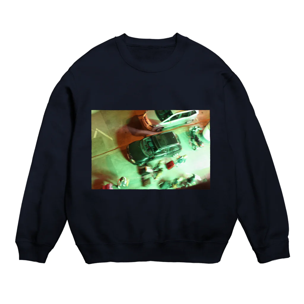 自作自演乙商店街の巫女屋⛩️(ロンドンナイトクラブ) Crew Neck Sweatshirt