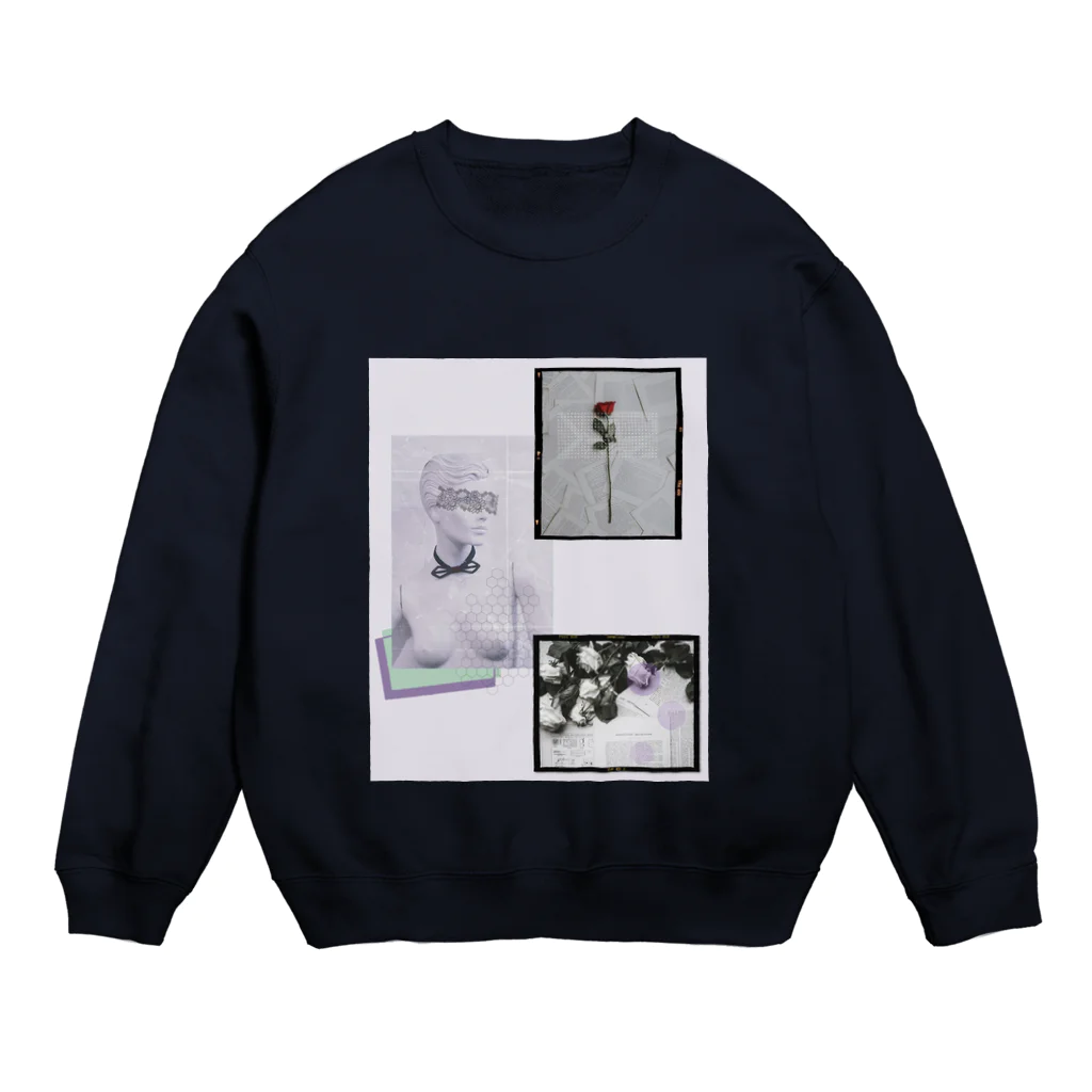 insparation｡   --- ｲﾝｽﾋﾟﾚｰｼｮﾝ｡の恋心 Crew Neck Sweatshirt