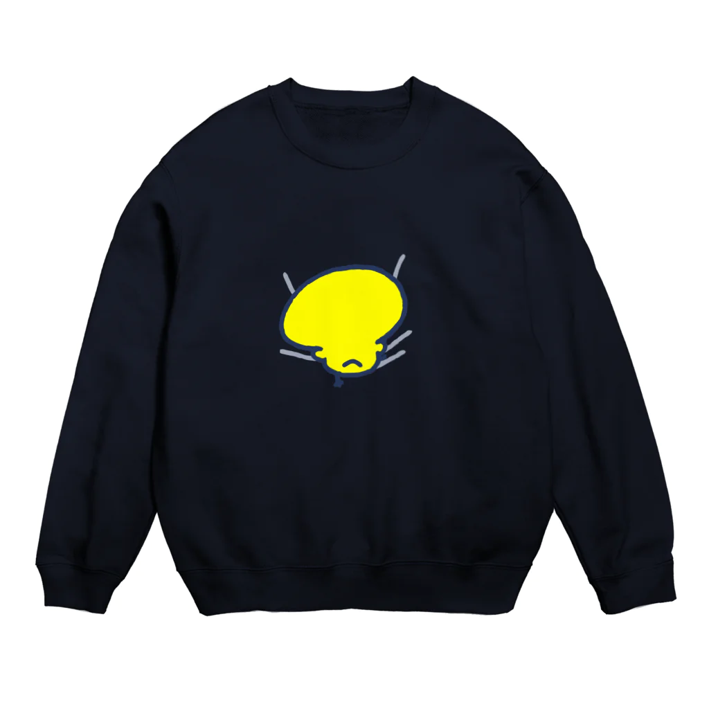 ぴよたそ商店のつかまり登ろうとするぴよたそ Crew Neck Sweatshirt