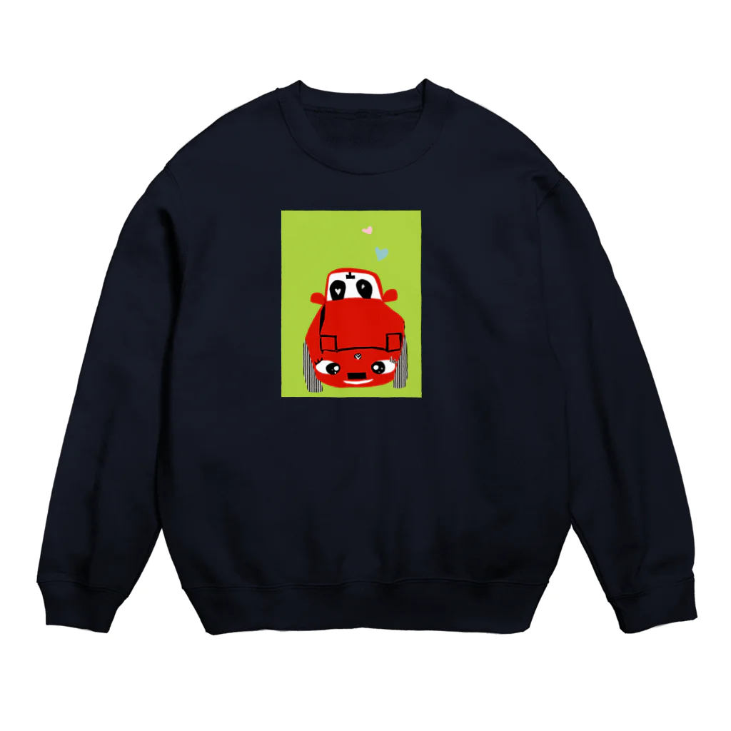 魚好きあつまれ！#かまととちゃん　#かまぼこママのキミかーくん Crew Neck Sweatshirt