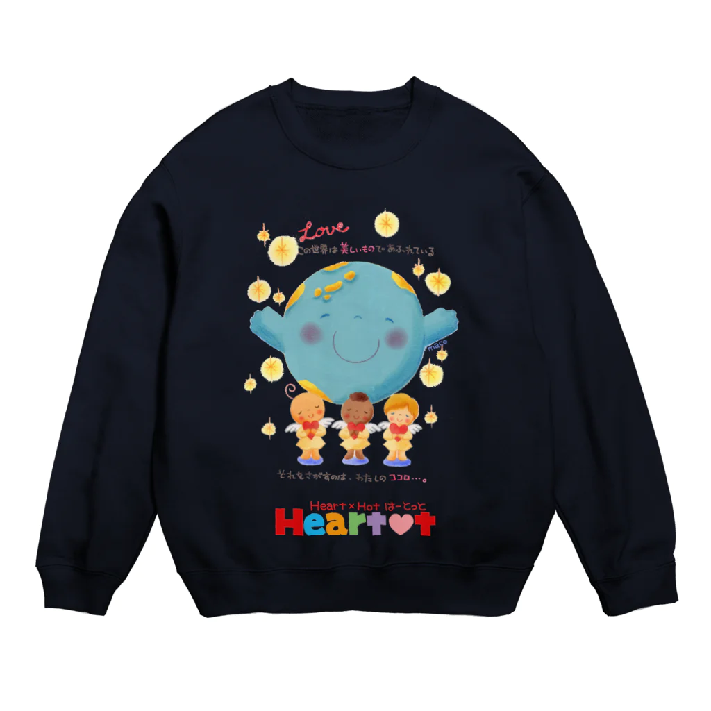 はーとっとのピース・LOVE Crew Neck Sweatshirt