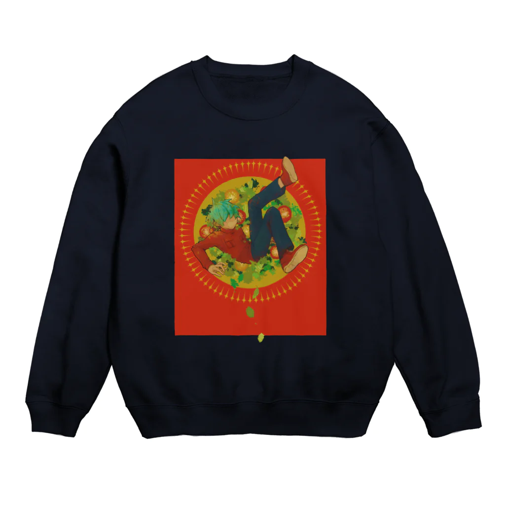 タツミのあけみさらだ Crew Neck Sweatshirt