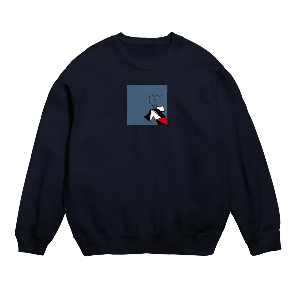 Loser's brand, 王桃の巫女@_miko Crew Neck Sweatshirt