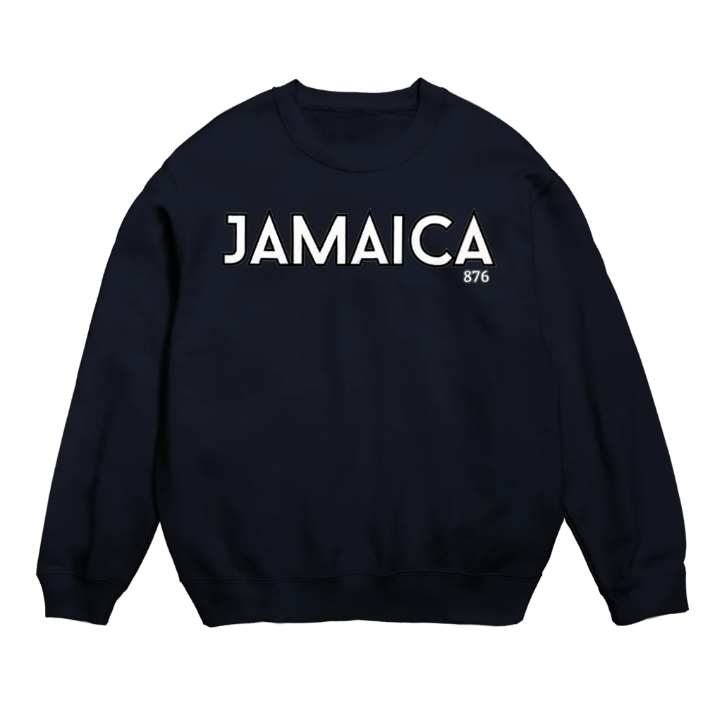 876_slangのJAMAICA シンプルロゴ Crew Neck Sweatshirt