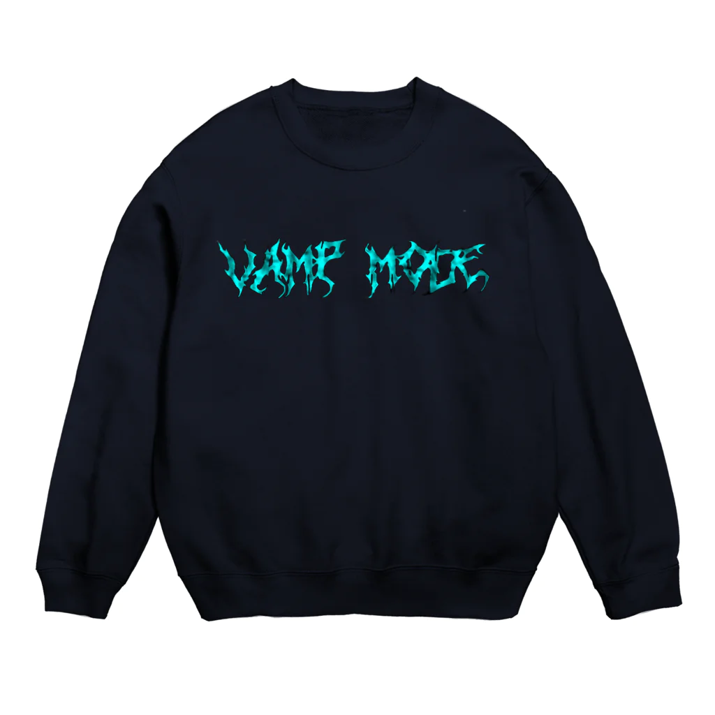 Vamp ModeのLogo Sweat (LIGHT BLUE) Crew Neck Sweatshirt