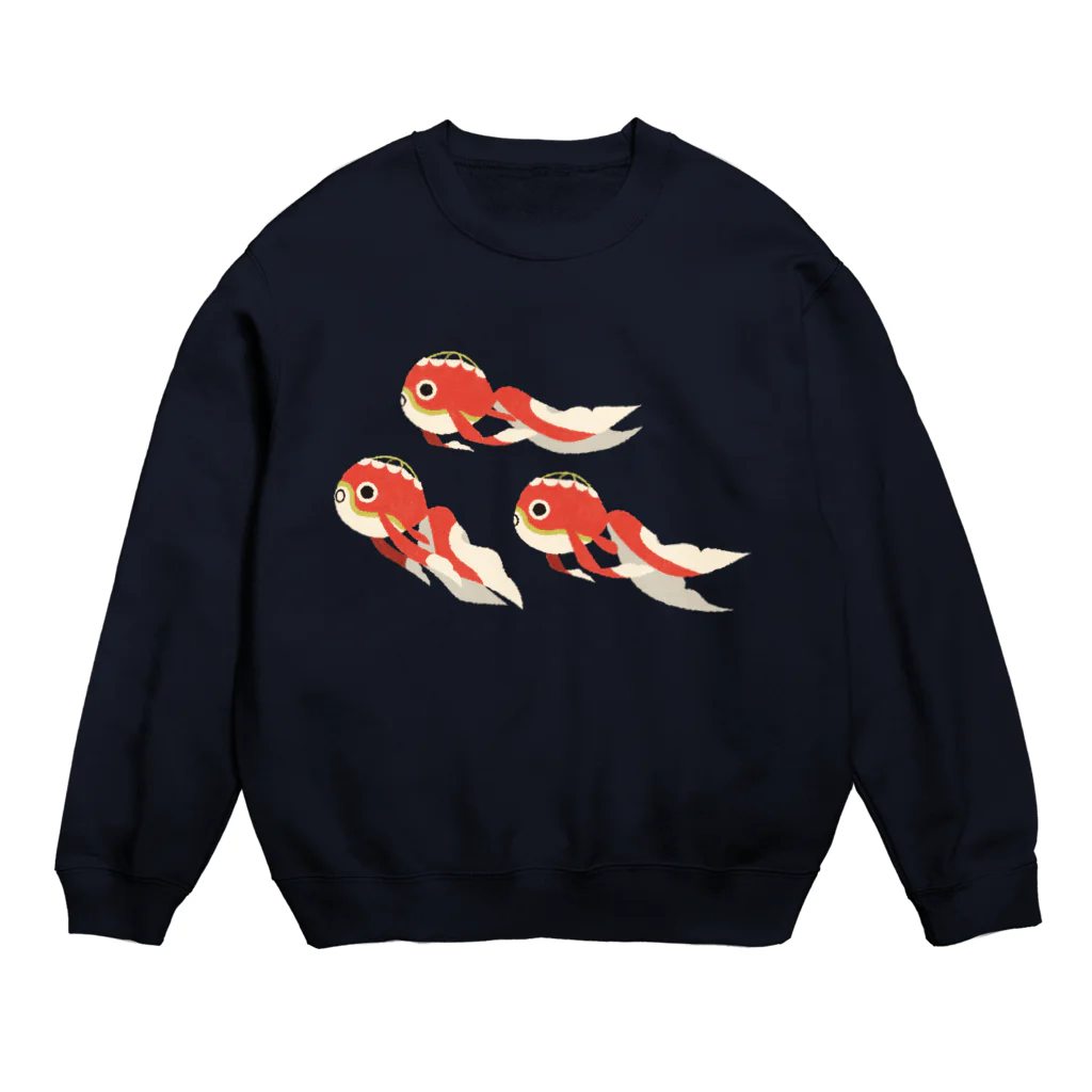 gangの金魚ちょうちん Crew Neck Sweatshirt